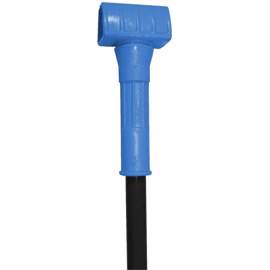 Genuine Joe Impact Mopster 2.0 Tymsaver II Mop Handle - 60" Length - Blue - Fiberglass