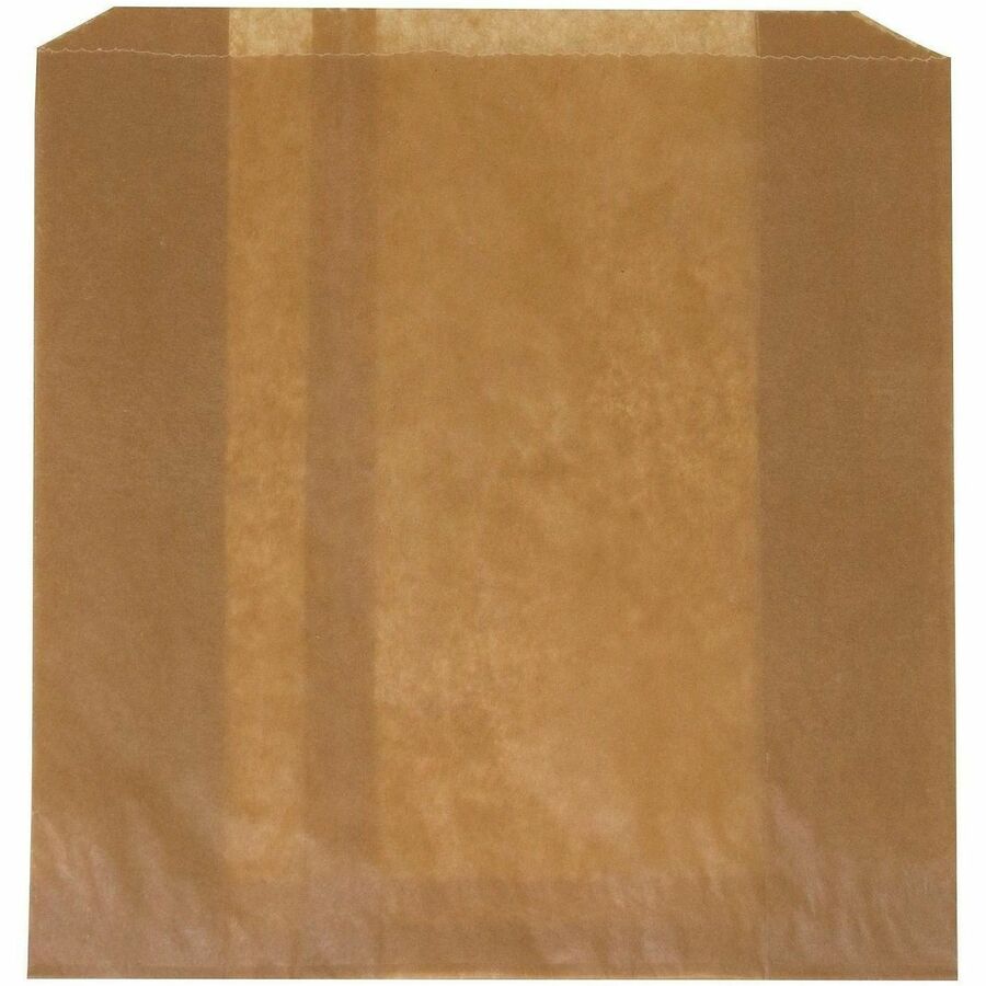 Genuine Joe Waxed Menstrual Care Receptacle Liners - Brown - Sanitary, Waste, Receptacle - 1000 Bags/Carton - 1 Carton