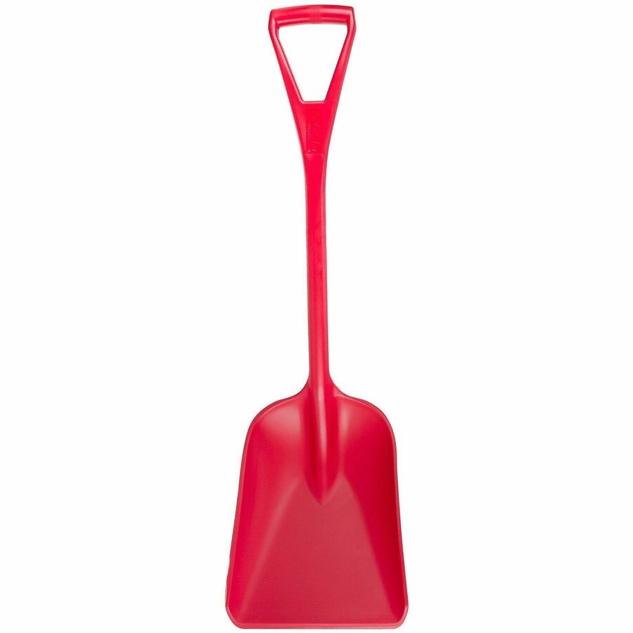 Carlisle Food Service Sanitary Shovel - 36.2" Length - Red - Plastic, Polypropylene - 3 lb - Heavy Duty, Rust Proof, Unbreakable, Scratch Resistance, Bend Resistant, Easy to Clean