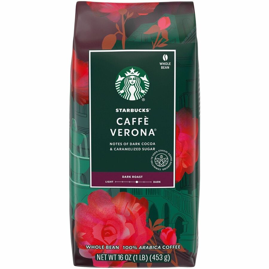 Starbucks Whole Bean Caffe Verona Coffee - Dark - Whole Bean - Caff&eacute, Verona