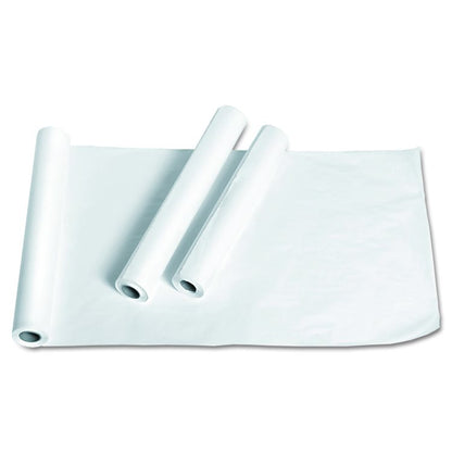 Exam Table Paper, Deluxe Smooth, 21" x 225 ft, White, 12/Carton