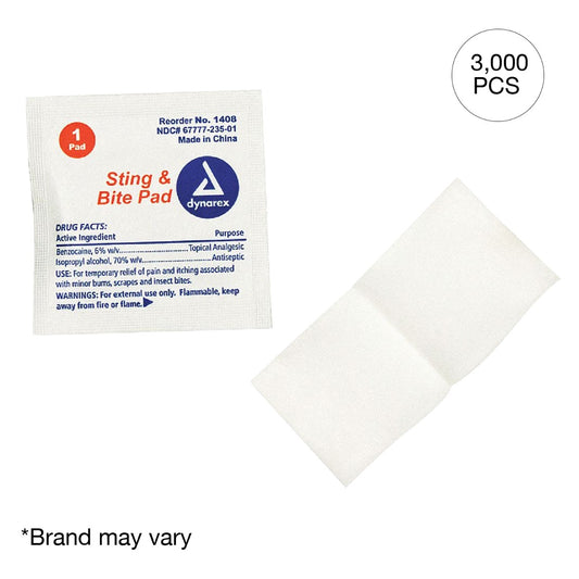 Kemp USA Insect Bite Pads (100 pcs)