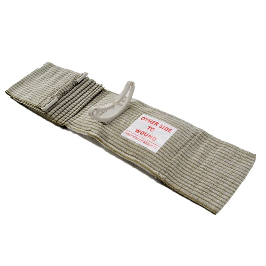 Kemp USA Safeguard Medical Authentic 6" Israeli Bandage, Non Adherent, Sterile, Green