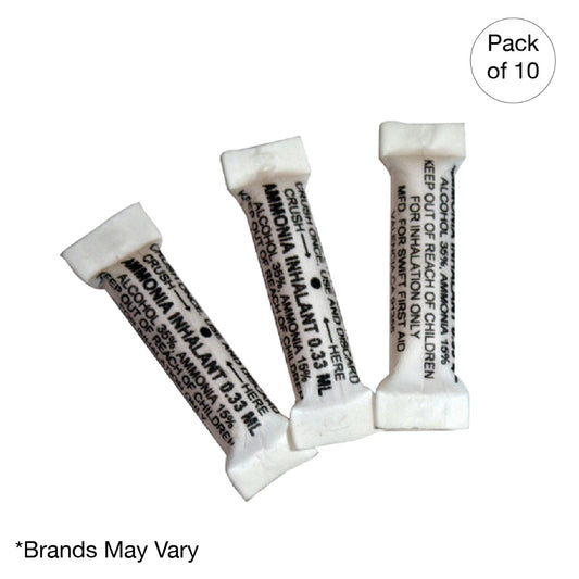 Kemp USA Ammonia Inhalants 0.33cc (10 pcs)