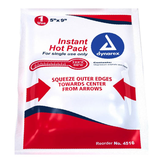 Kemp USA Instant Hot Packs Large 5x9" (24 pcs)