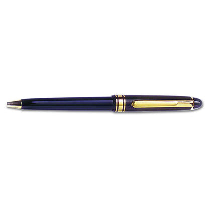 7520014511065, SKILCRAFT Push Cap Ballpoint Pen, Retractable, Medium 1 mm, Black Ink, Black Barrel, Dozen