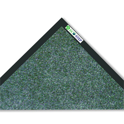 EcoStep Wiper Mat, Rectangular, Charcoal Gray Cut Pile Surface, 36" x 10 ft