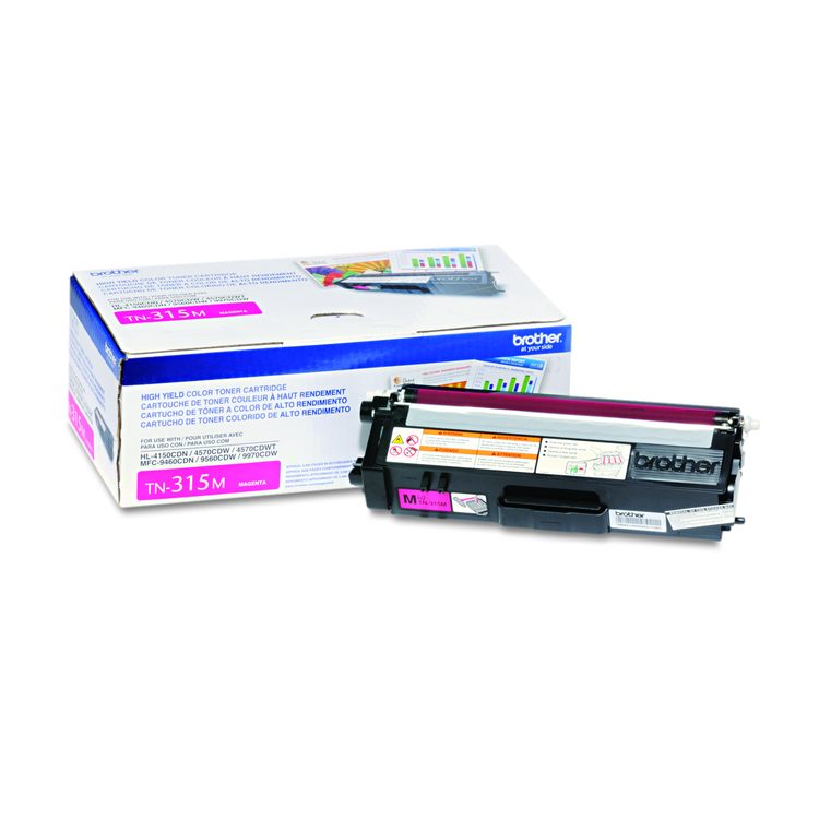 TN315M High-Yield Toner, 3,500 Page-Yield, Magenta