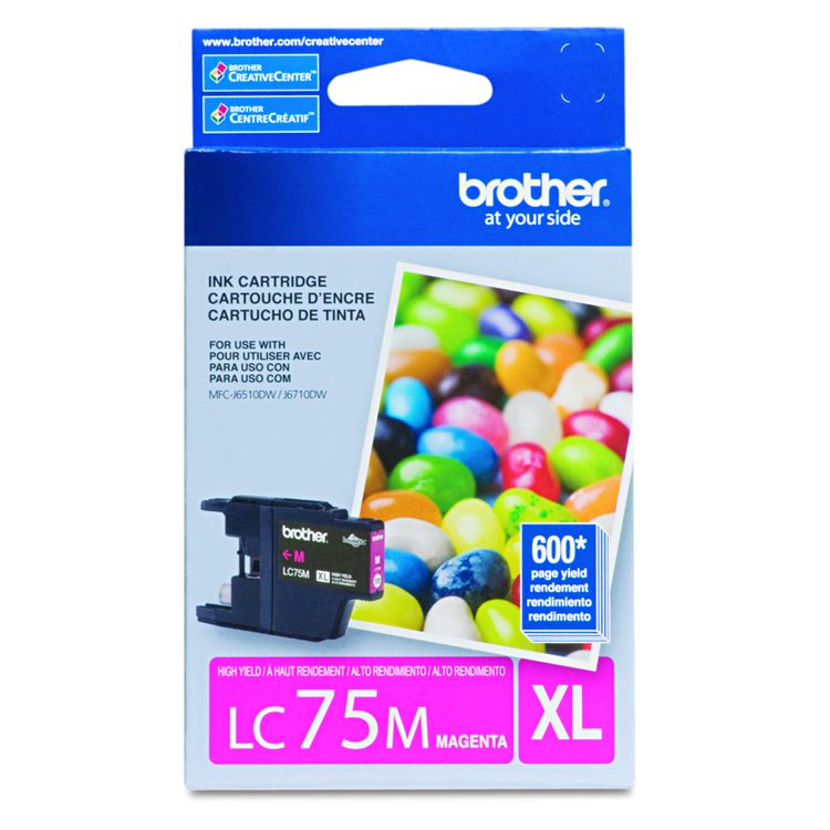 LC75M Innobella High-Yield Ink, 600 Page-Yield, Magenta