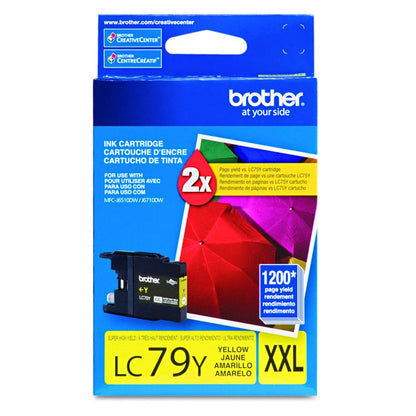 LC79Y Innobella Super High-Yield Ink, 1,200 Page-Yield, Yellow