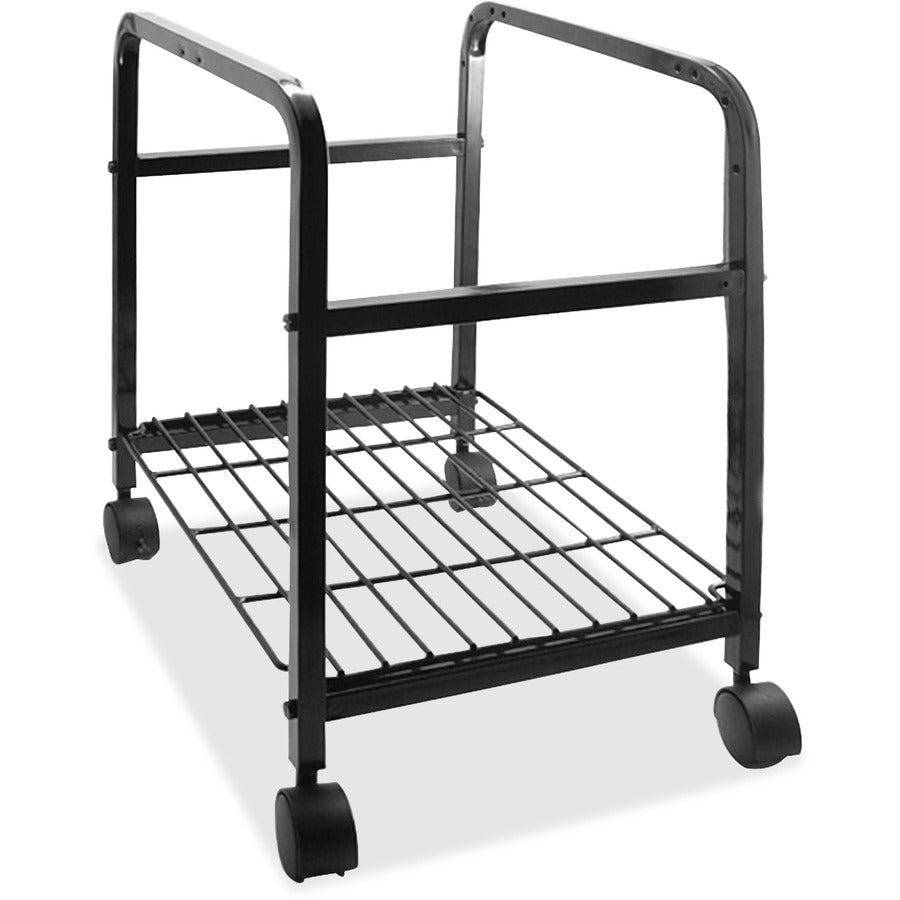 Advantus Heavy-Duty File Shuttle - 100 lb Load Capacity - Steel - 17.37" Width x 14.37" Depth x 20" Height - Black - 1 Each