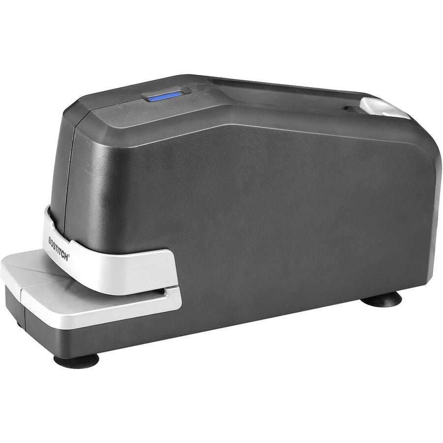 Bostitch Impulse 30-Sheet Electric Stapler - Staples Upto 30 Sheet - Holds Upto 210 Staple - Full Strip - Staple Size: 0.25" - 0.50" Throat Depth - Black - Rubber, Plastic - 1 Each