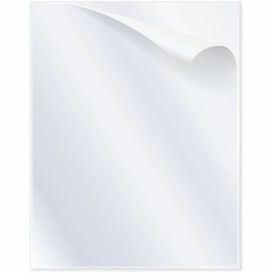 C-Line Letter Report Cover - 8 1/2" x 11" - 20 Sheets Capacity - Vinyl - Clear - 100 / Box