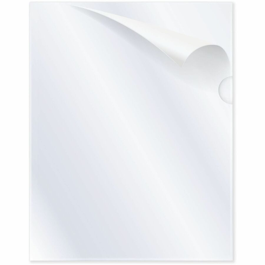 C-Line Letter Project File - 8 1/2" x 11" - Polypropylene - Clear - Heavyweight - 25 / Box