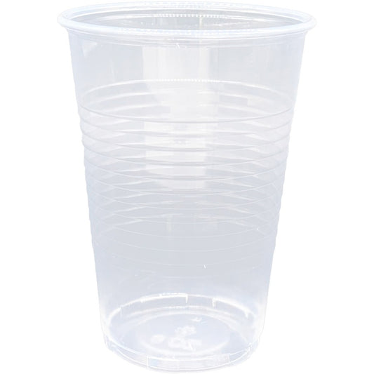 Genuine Joe 9 oz Transparent Beverage Cups - 9 fl oz - Clear - Plastic - Cold Drink - 200/Pack - 12 / Carton
