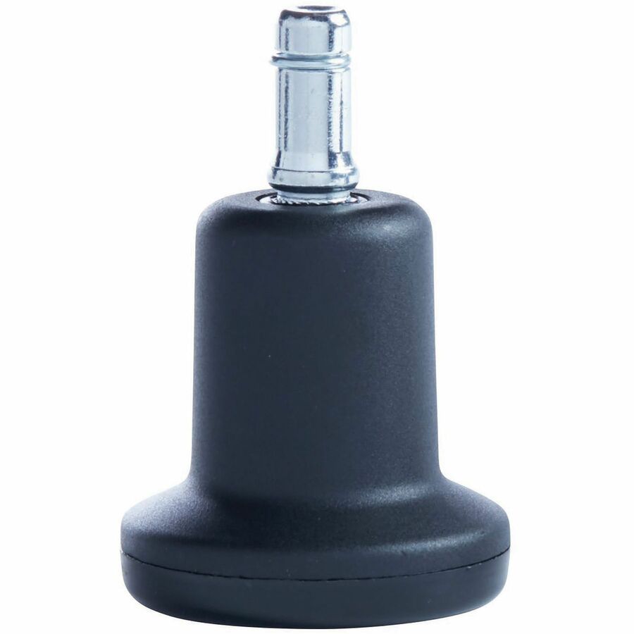 Master Caster High Profile Bell Glides - Matte Black - 5 / Set