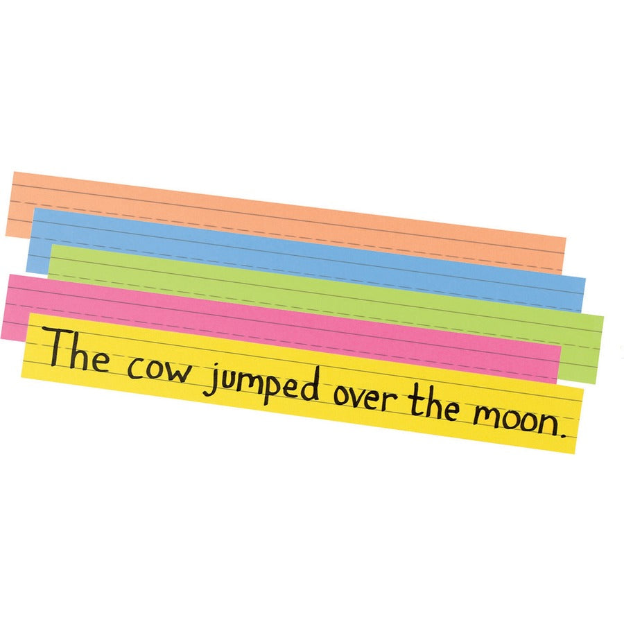 Pacon&reg, Super Bright Sentence Strips - 100 / Pack