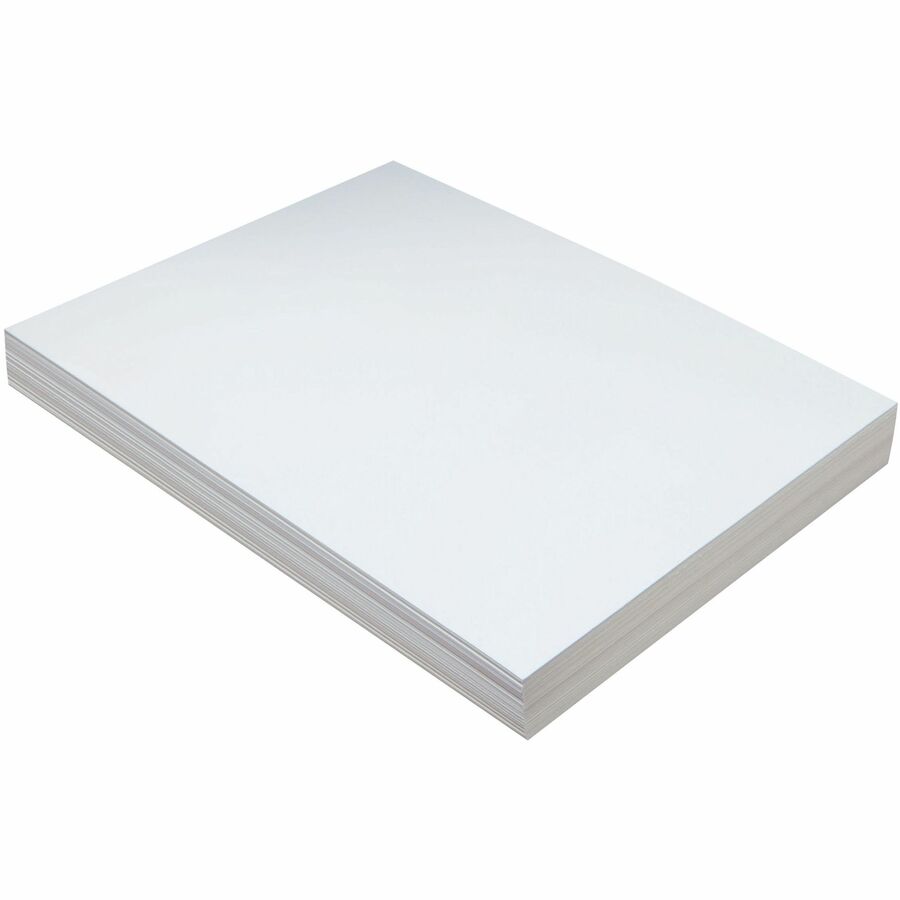 Pacon Tagboard - Craft, Art - 1.10" Height x 9" Width x 12" Length - White - 1 Pack