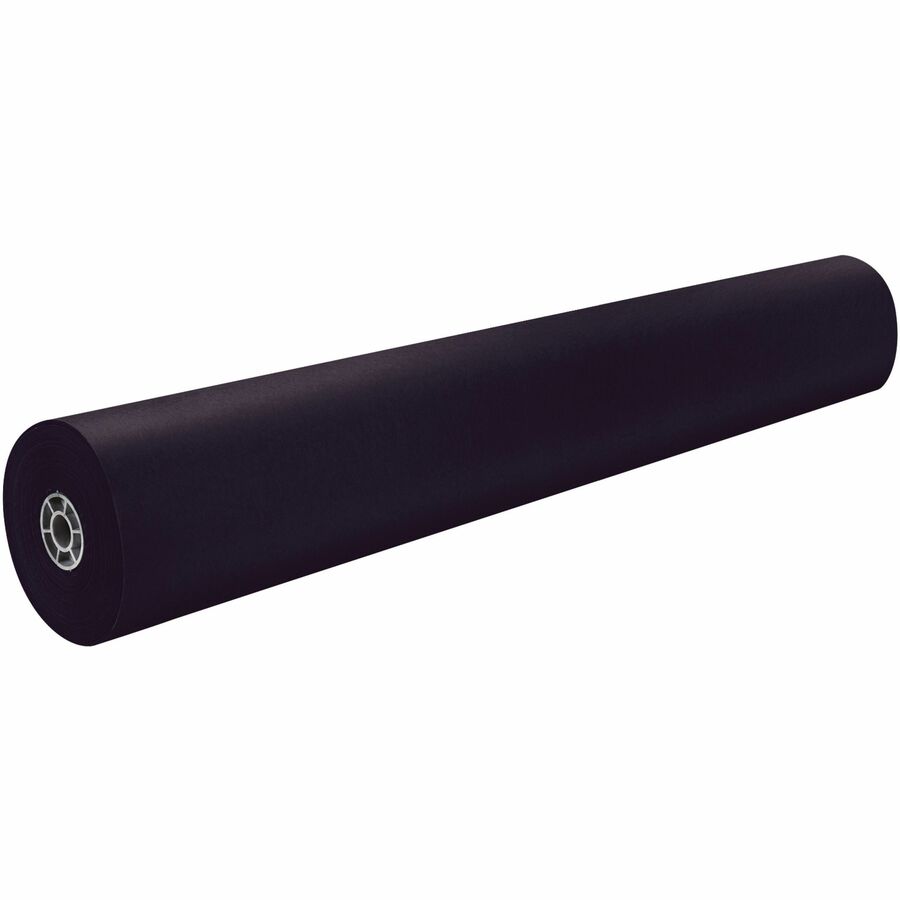 Rainbow Colored Kraft Duo-Finish Kraft Paper - ClassRoom Project - 36" Width x 1000 ft Length - Black - Kraft - 1 Roll
