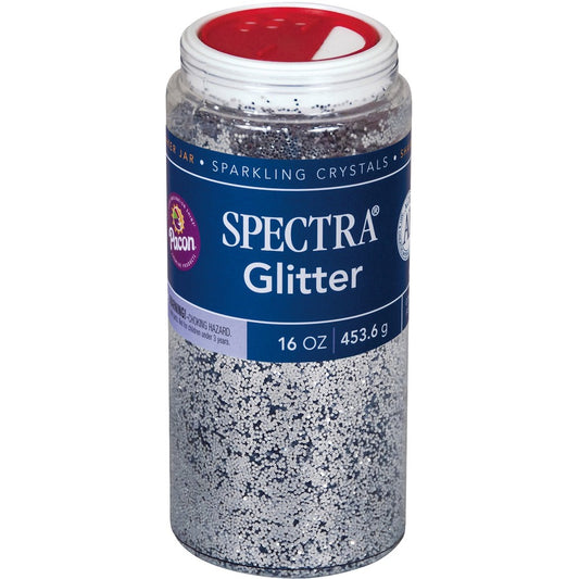 Spectra Glitter Sparkling Crystals - 1 Color(s) - Silver - 16 oz - 1 Each