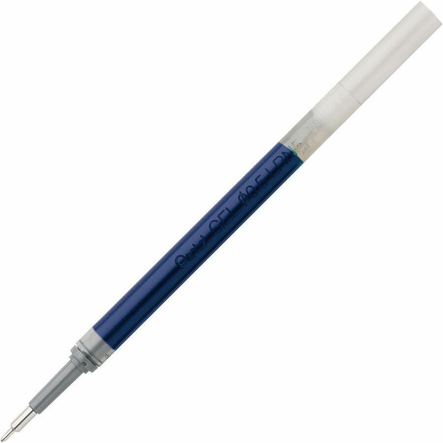 EnerGel Liquid Gel Pen Refill - 0.50 mm , Fine Point - Blue Ink - Smudge Proof, Quick-drying Ink, Glob-free - 12 / Box
