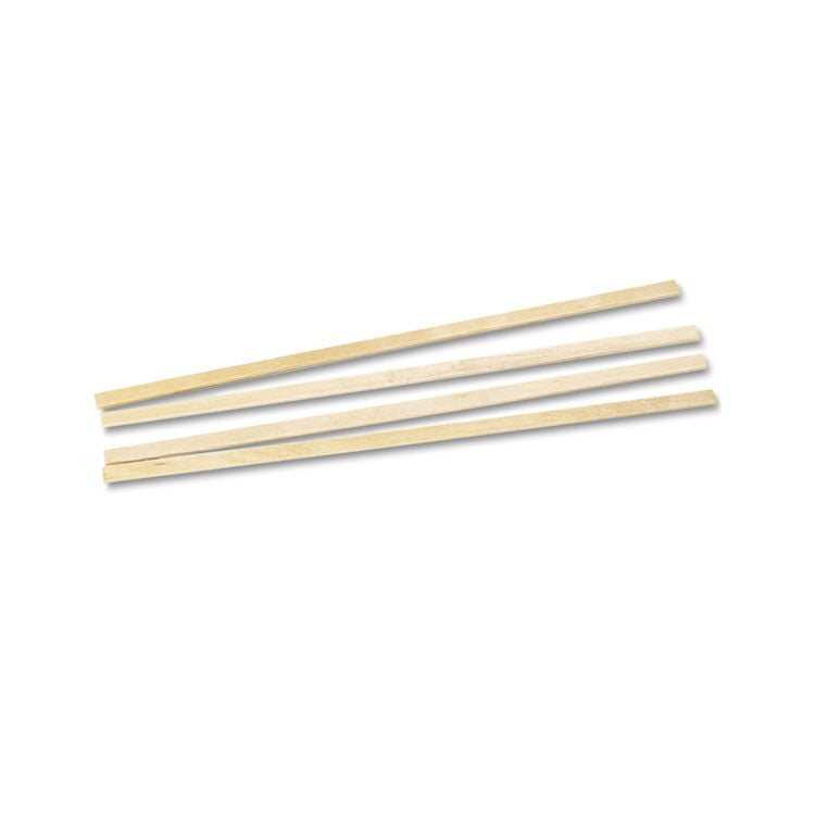 Wood Stir Sticks, 5.5", 10,000/Carton
