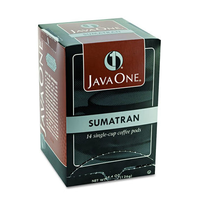 Coffee Pods, Sumatra Mandheling, Single Cup, 14/Box