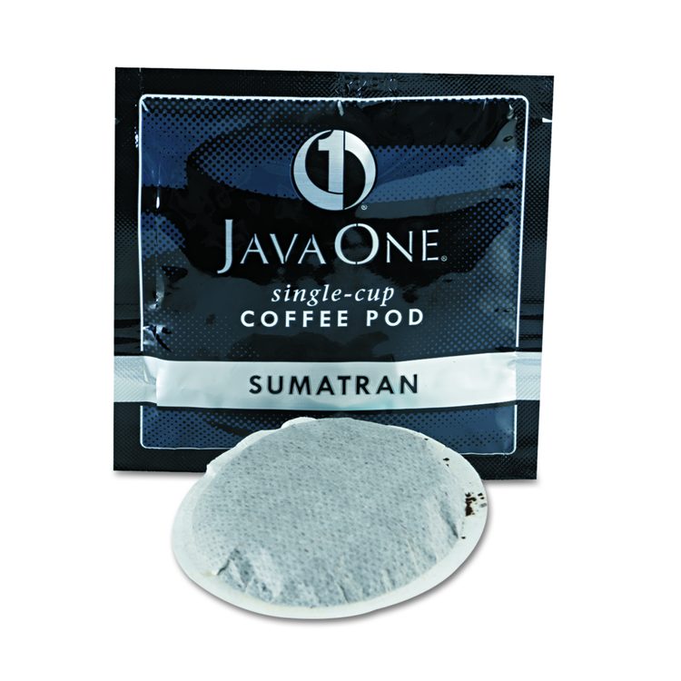 Coffee Pods, Sumatra Mandheling, Single Cup, 14/Box