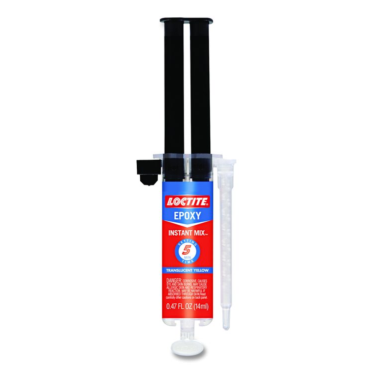 Instant Mix Epoxy, 0.47 oz, Dries Clear