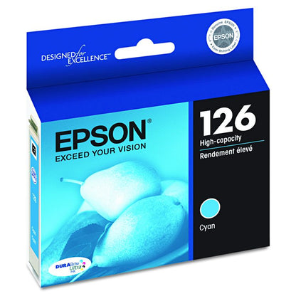 T126220-S (126) DURABrite Ultra High-Yield Ink, Cyan