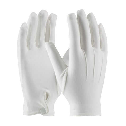 PIP Nylon Dress Glove Raisedstitch Snap Closure, 12 Pairs/Dozen