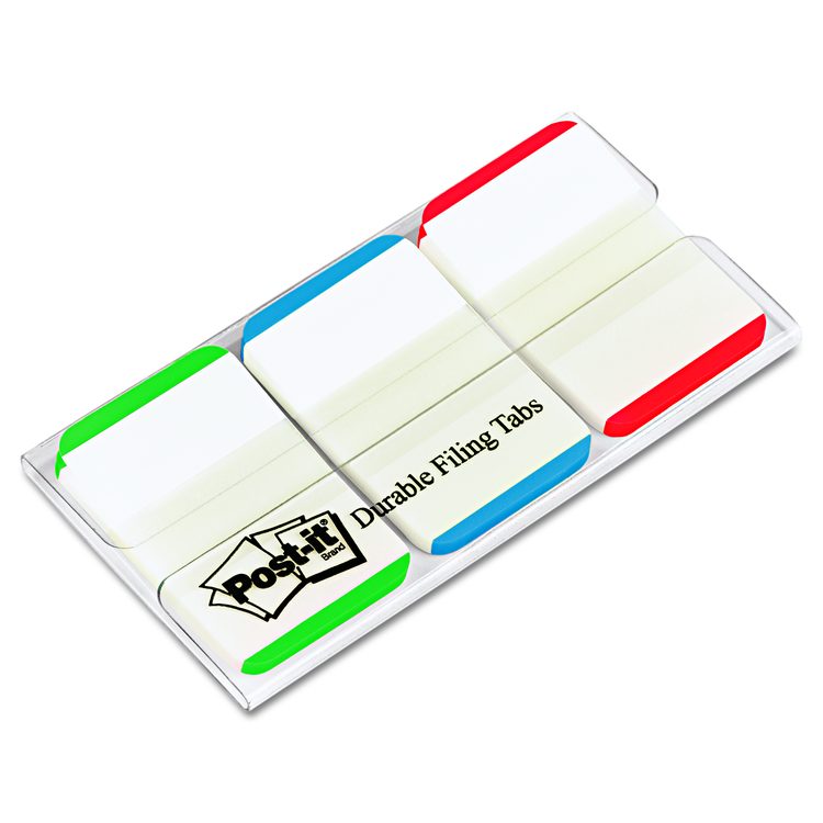 1" Lined Tabs, 1/5-Cut, Lined, Assorted Colors, 1" Wide, 66/Pack