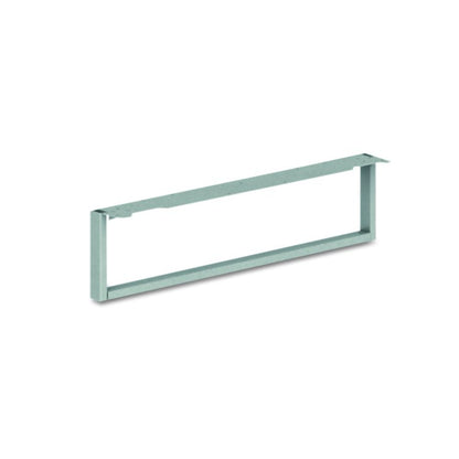 Voi O-Leg Support for Low Credenza, 2 x 29.75 x 7, Platinum Metallic