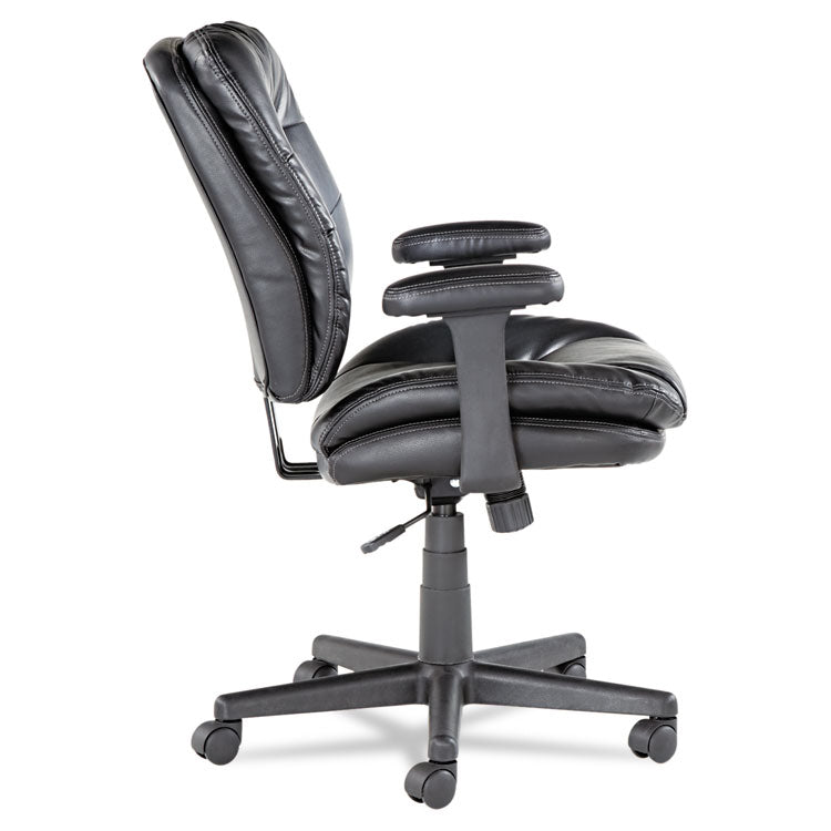 Executive Swivel/Tilt Chair, Supports Up to 250 lbs, 16.93" to 20.67" Seat Height, Black