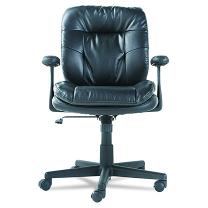Executive Swivel/Tilt Chair, Supports Up to 250 lbs, 16.93" to 20.67" Seat Height, Black