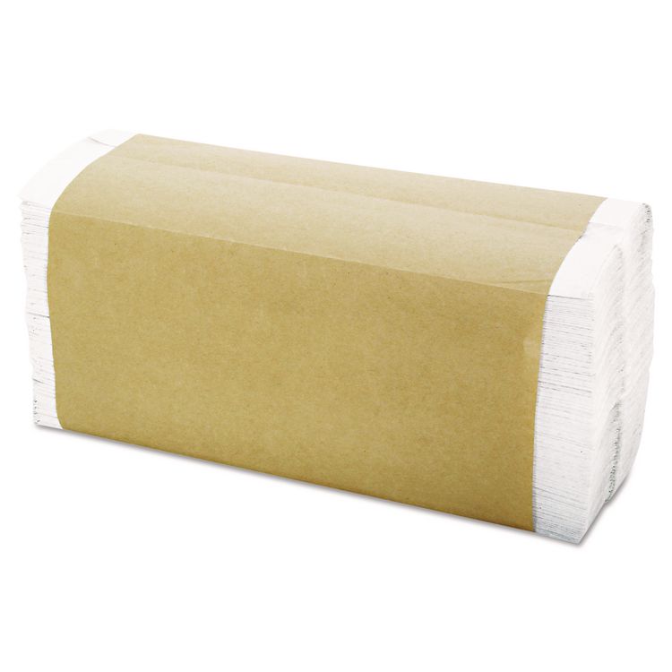 C-Fold Towels, 1-Ply, 11 x 10.13, White, 198/Pack, 12 Packs/Carton