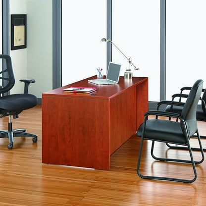 Alera Elusion Series Mesh High-Back Multifunction Chair, Supports Up to 275 lb, 17.2" to 20.6" Seat Height, Black