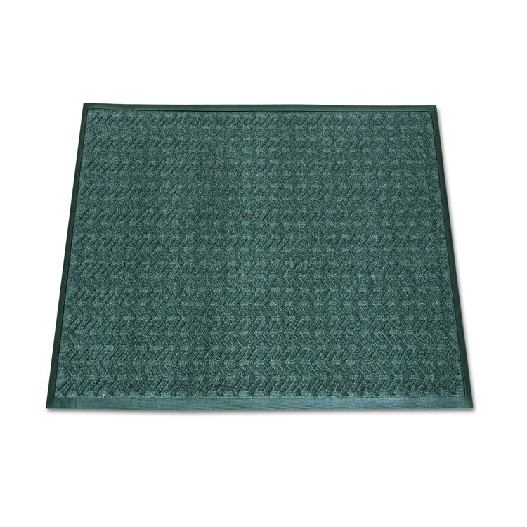 7220015826247, SKILCRAFT Scraper Mat, Black Fingertip Textured Loop Polypropylene Surface, 24" x 32"