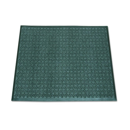 7220015826247, SKILCRAFT Scraper Mat, Black Fingertip Textured Loop Polypropylene Surface, 24" x 32"