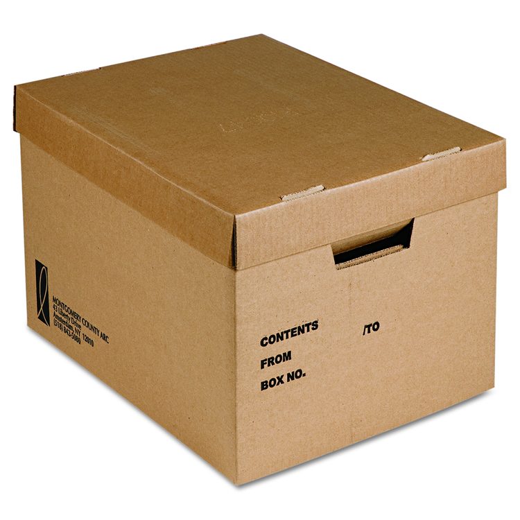 8115014554036, SKILCRAFT File Storage Box, Letter Files, 12" x 15" x 10", Kraft, 25/Bundle