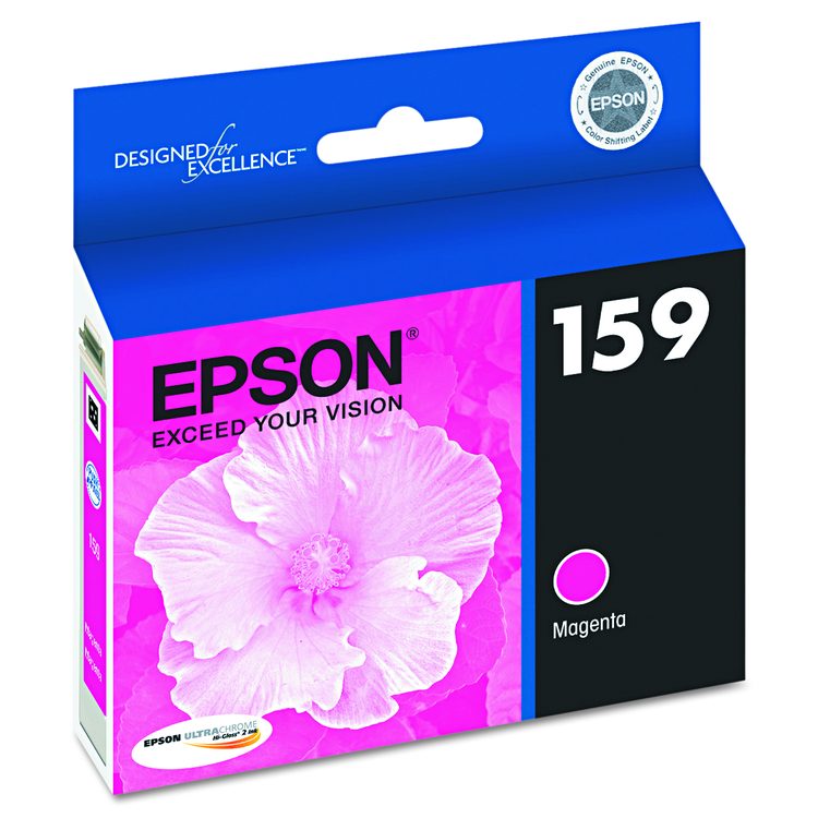 T159320 (159) UltraChrome Hi-Gloss 2 Ink, Magenta