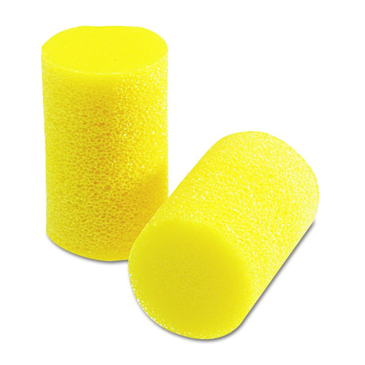 E-A-RClassic Small Earplugs in Pillow Paks, 29 dB NRR, Small, Yellow Cylindrical Plugs, 200 Pairs/Box