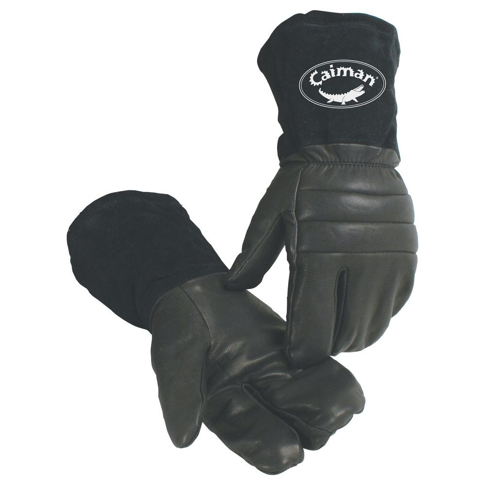Caiman by PIP Goatskin Black Heatrac Insul 6/MIN, 6 Pairs/Box