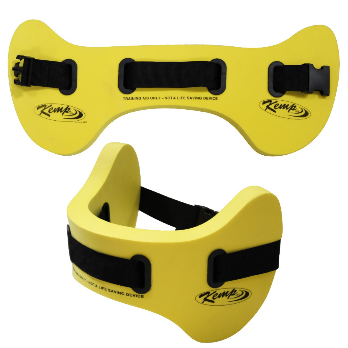 Kemp USA Pro Water Aerobic Belt, Size Medium, Yellow
