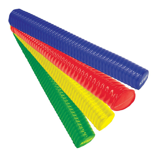 Kemp USA Jumbo 3.5' Soft Ribbed Pool Noodle, Yellow