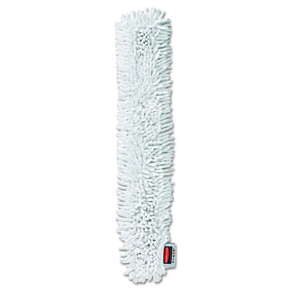 HYGEN Quick-Connect Microfiber Dusting Wand Sleeve, White, 6/Carton