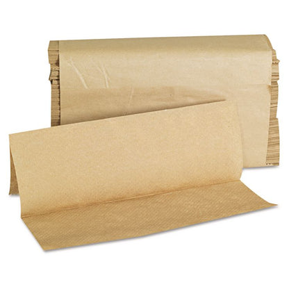 Folded Paper Towels, Multifold, 9 x 9.45, Natural, 250 Towels/Pack, 16 Packs/Carton