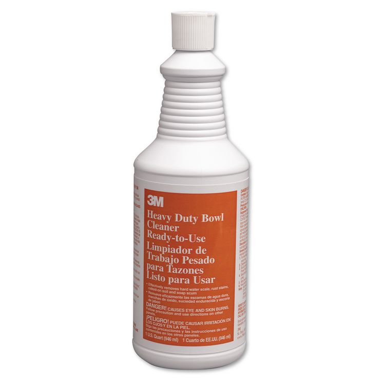 Heavy-Duty Bowl Cleaner, Unscented, 32 oz Bottle, 12/Carton