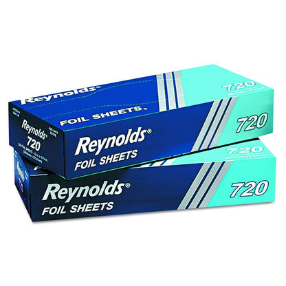 Pop-Up Interfolded Aluminum Foil Sheets, 10.75 x 12, 200/Box, 12 Boxes/Carton