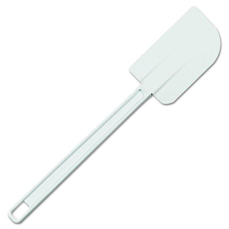 Cook's Scraper, Plastic, 13.5", White